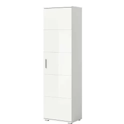 Hochglanz Flurschrank in Weiß - Rugova