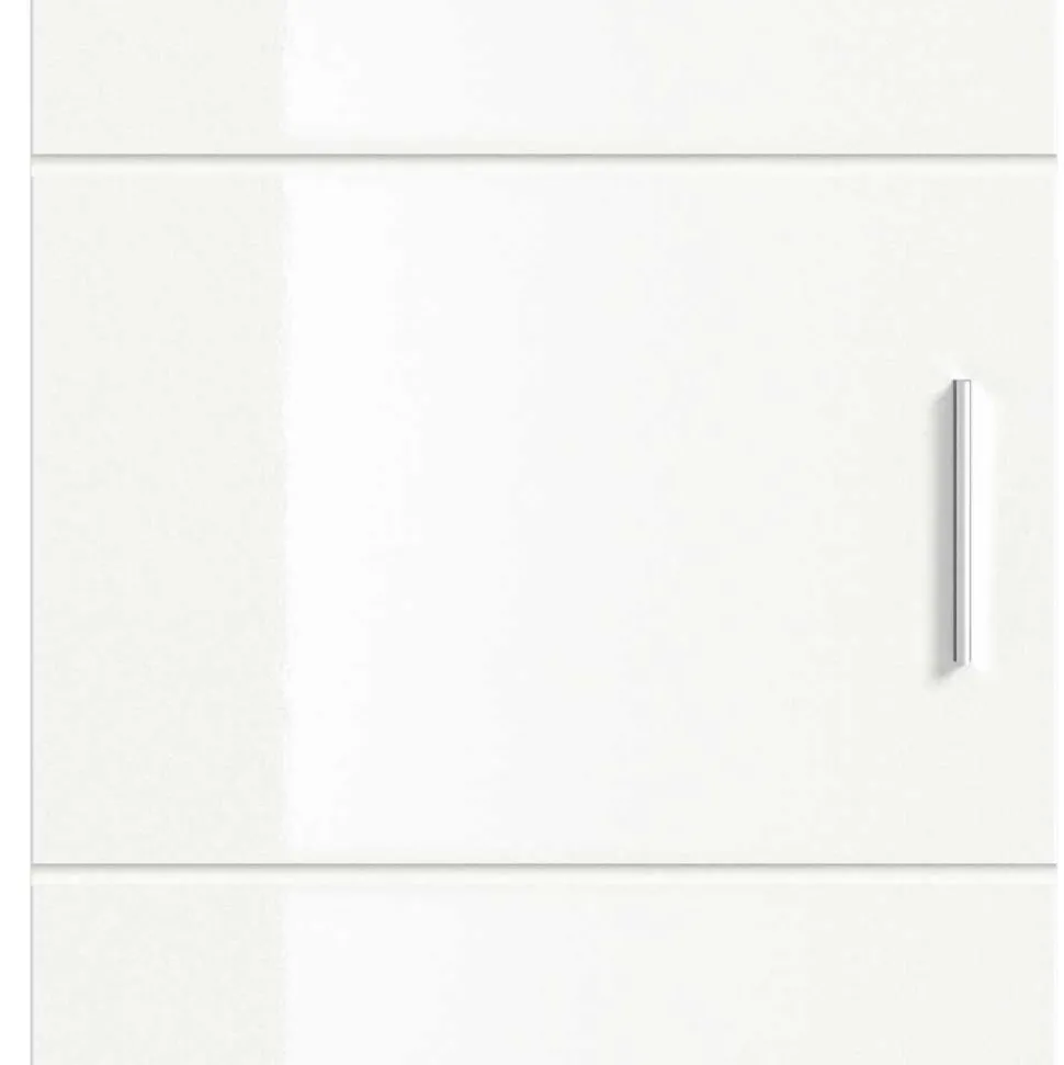 Hochglanz Flurschrank in Weiß - Rugova