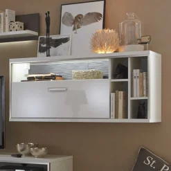 Hochglanz Hängeschrank Tacroma in Weiß