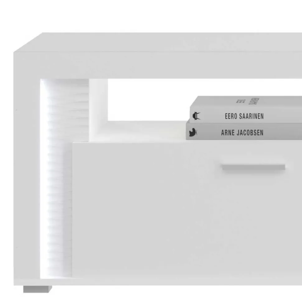 Hochglanz TV Board mit LED Beleuchtung - Gomata