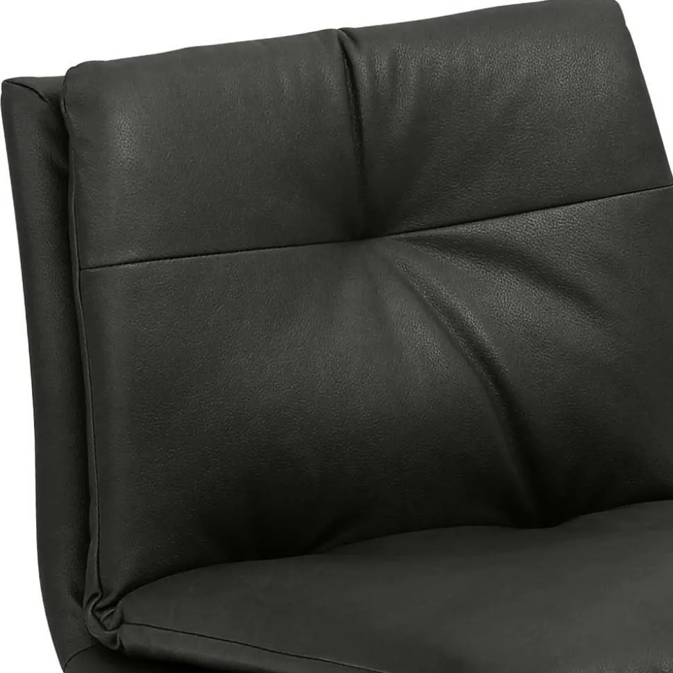 Hochhocker mit Rückenlehne in Dunkelgrau - Hobart