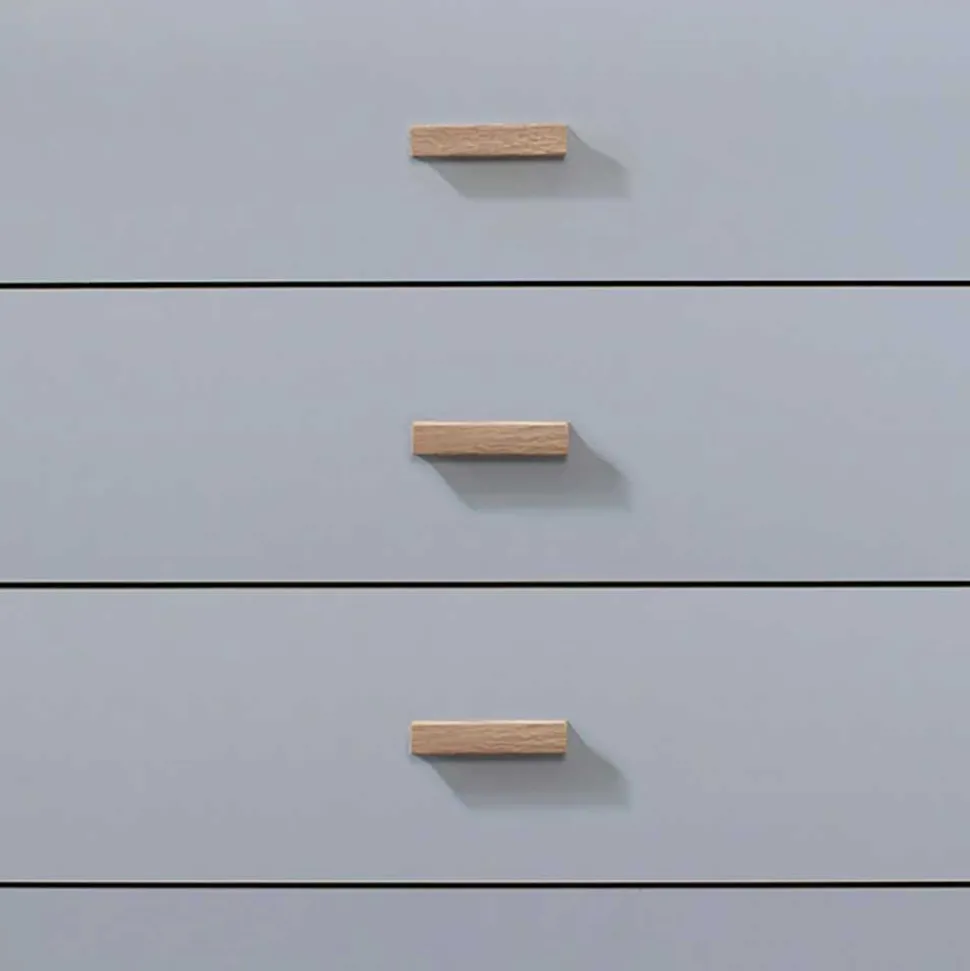 Hochkommode - zweifarbiger Scandi Chic - Caldaro