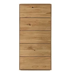 Hochkommode aus geölter Wildeiche - Nuessa