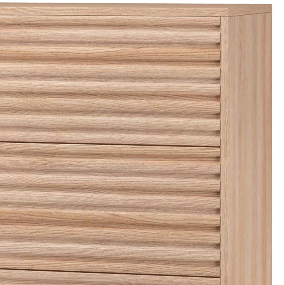 Hochkommode in Eiche Holzoptik - Lunira