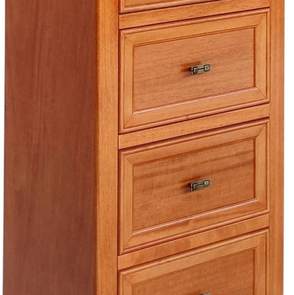 Hochkommode in Kirschbaumfarben - Troyesa