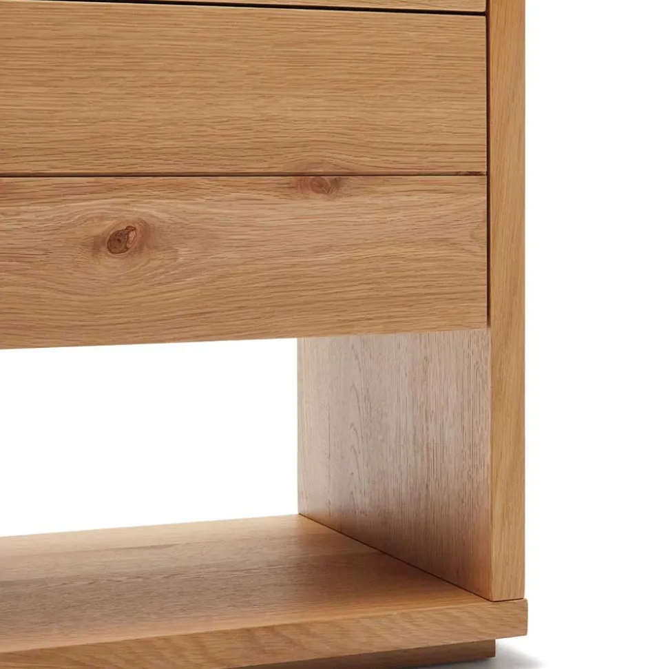 Hochkommode mit vier Schubladen und Fach - Algaro