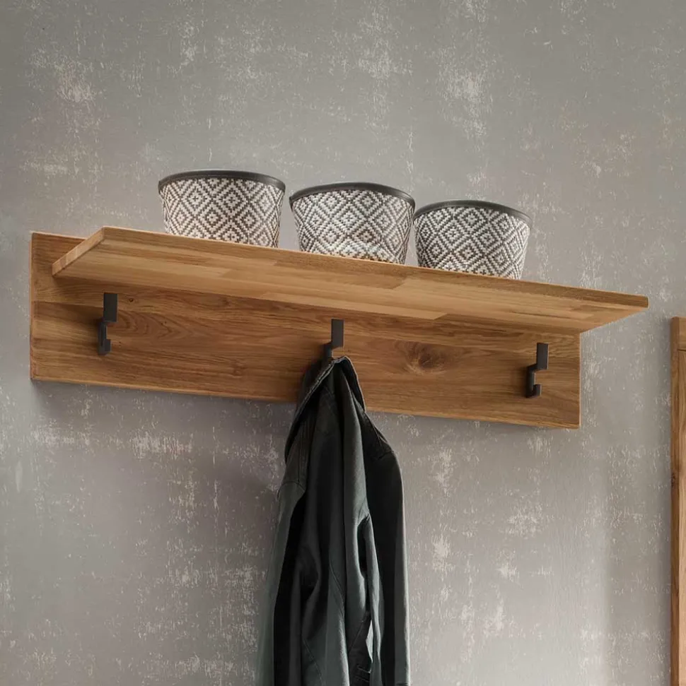 Hochwertige Hängegarderobe aus Echtholz - Teano