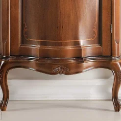 Hochwertige Vitrine im Barock Stil Dentro 214cm hoch