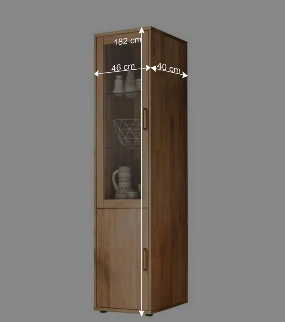 Hochwertige Wohnzimmer Möbel in Eiche - Teano (vierteilig)