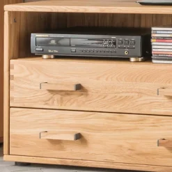 Hochwertige Wohnzimmer Möbel in Eiche - Teano (vierteilig)