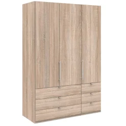 Hochwertiger Schlafzimmerschrank foliert Holzoptik - Zayun