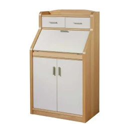 Hochwertiger Sekretär in Creme & Buche - Rayn