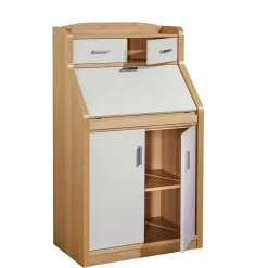 Hochwertiger Sekretär in Creme & Buche - Rayn