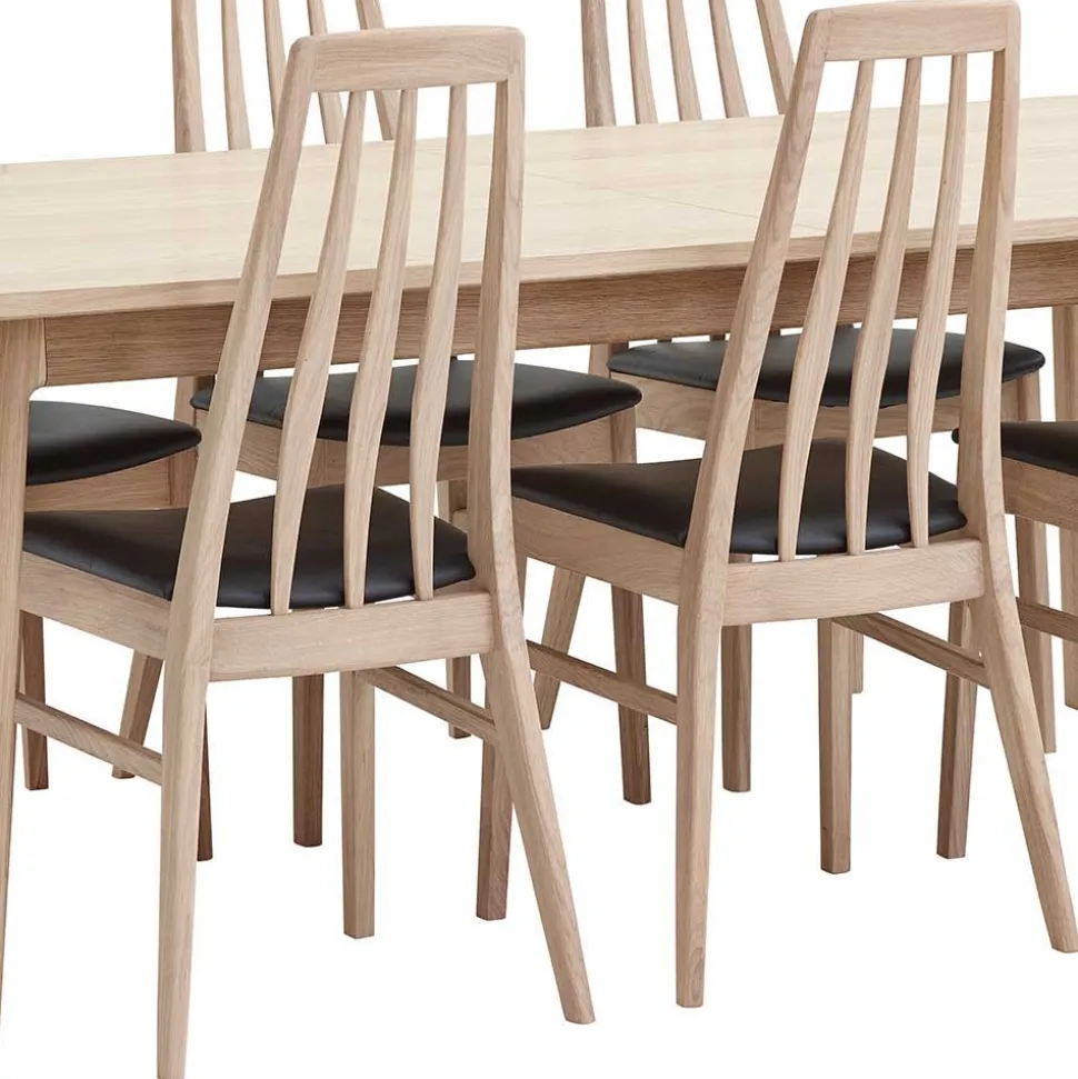 Hochwertiger Stuhl aus Eichenholz - Baddy (2er Set)