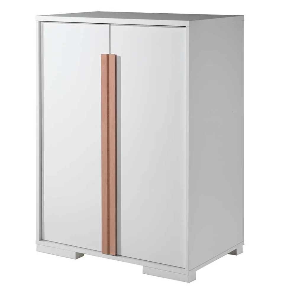 Hochwertiges Hochbett mit Schrank - Rikardio (dreiteilig)