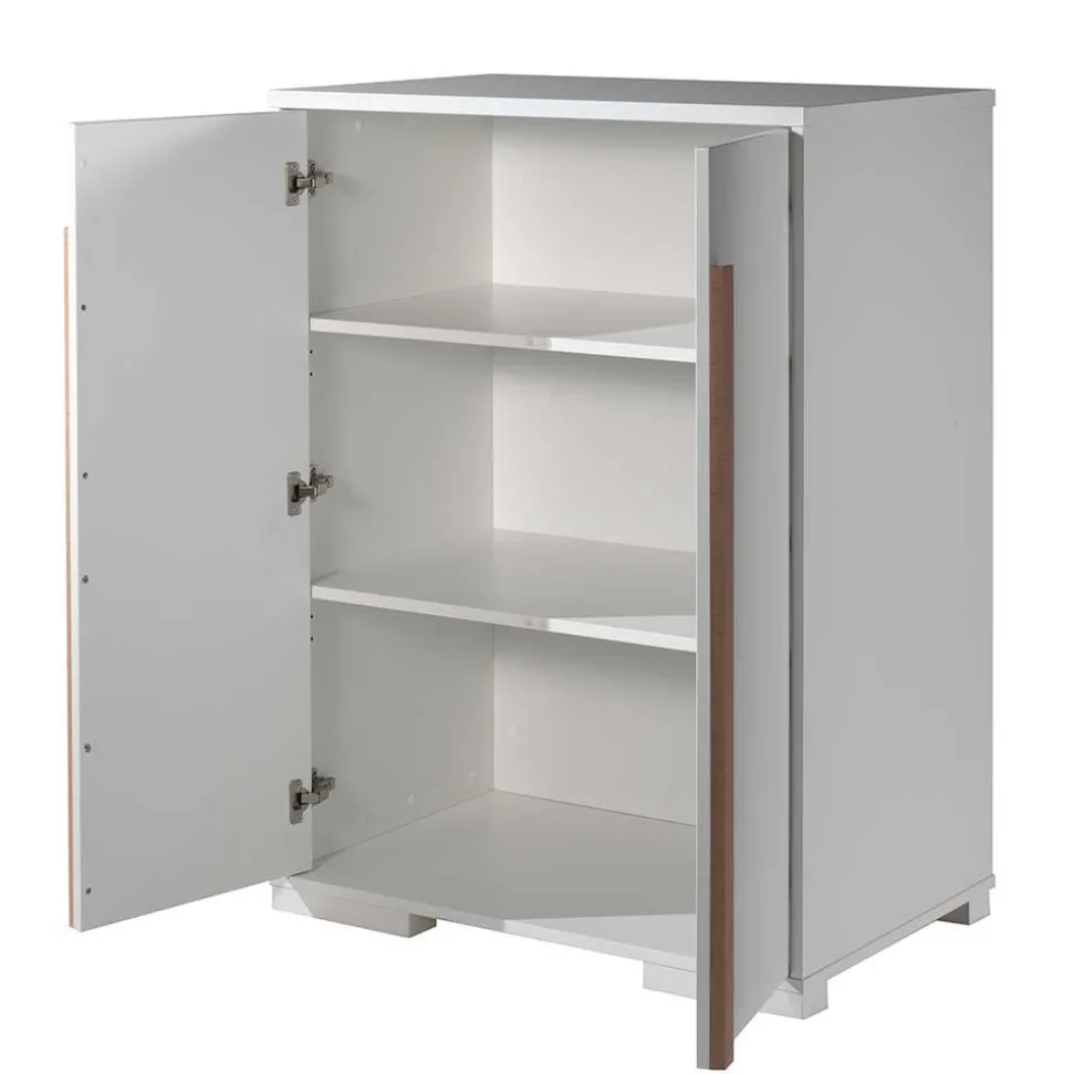 Hochwertiges Hochbett mit Schrank - Rikardio (dreiteilig)