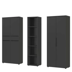 Hohe Büroschränke & Regal Kombination - Tila (dreiteilig)