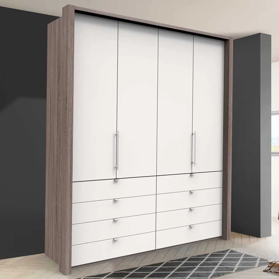 Hoher Falttürenschrank 2 türig - Tivierto