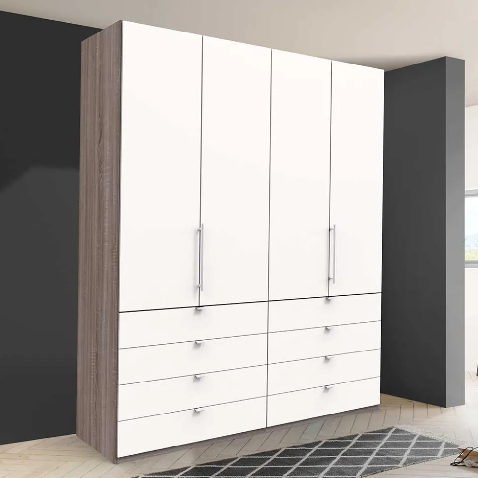 Hoher Falttürenschrank 2 türig - Tivierto