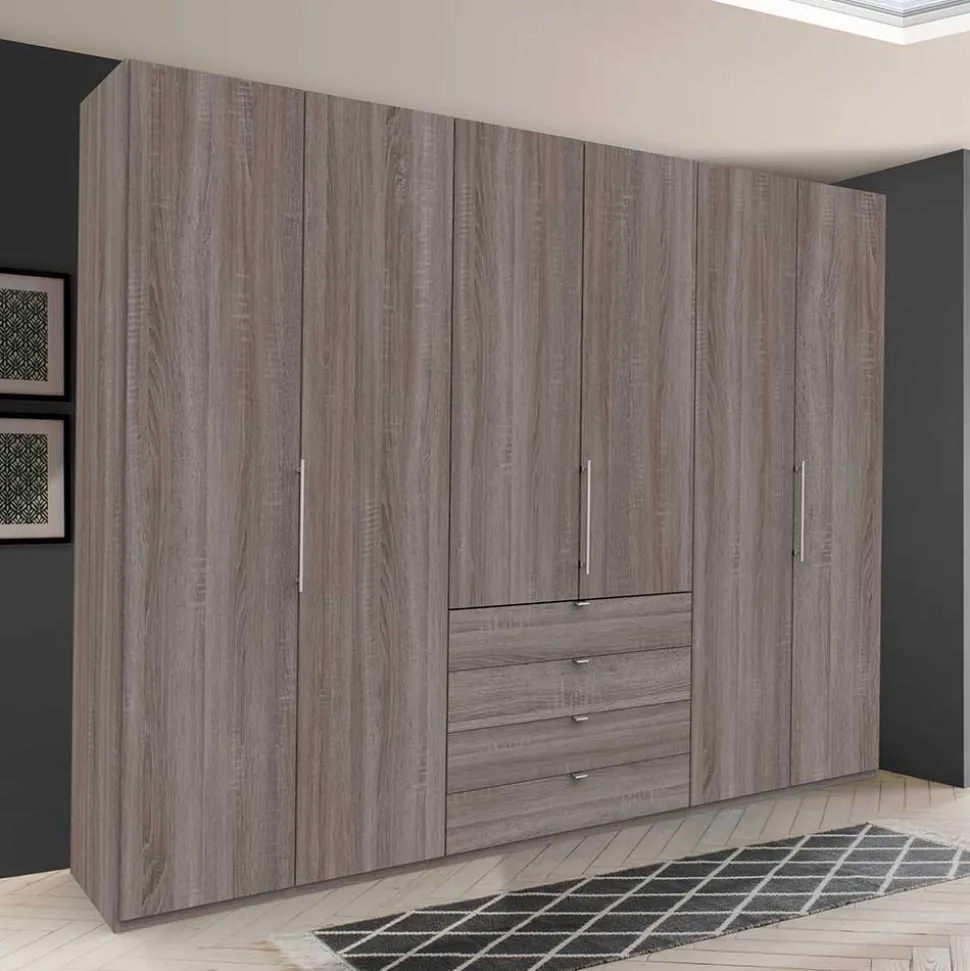 Hoher Schlafzimmerschrank 3 türig - Crenba