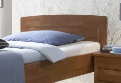 Hohes Bett Florentina aus Buche Massivholz