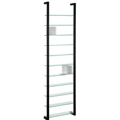 Hohes Wandregal für CDs und DVDs - Clobia I