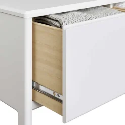 Holz Dielenmöbel in Weiß gewachst - Oranias (vierteilig)