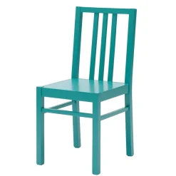 Holz Esszimmerstuhl in Türkis Grenium aus Buche (2er Set)