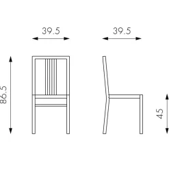 Holz Esszimmerstuhl in Türkis Grenium aus Buche (2er Set)