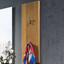 Holz Garderoben Set aus Eiche - Avidora (vierteilig)