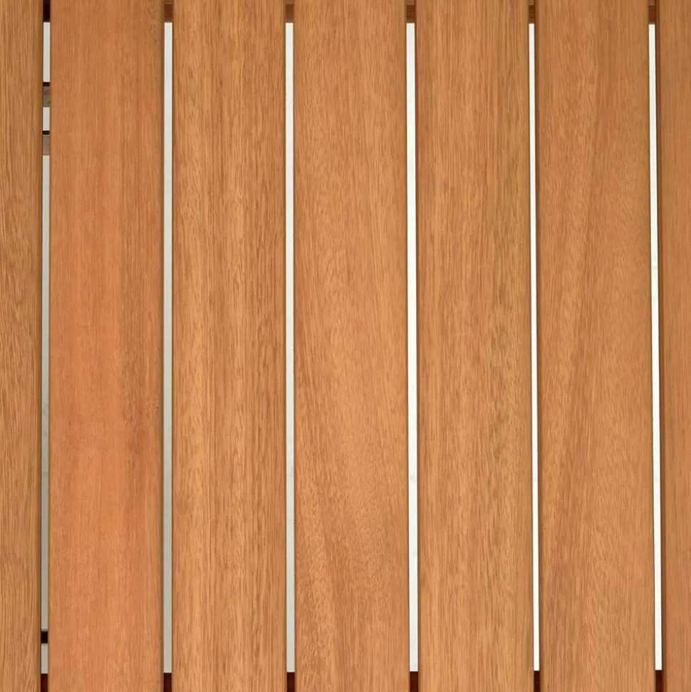 Holz Gartentisch mit Butterflyauszug - Delphio