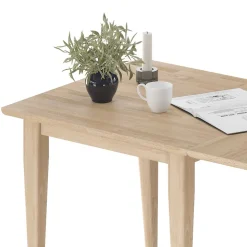 Holz Küchentisch mit Klappe aus Eiche - Emplova