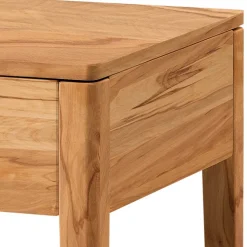 Holz Nachttisch aus Wildbuche massiv - Emjana
