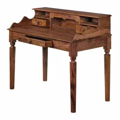 Holz Schreibtisch Pisinon im Landhausstil