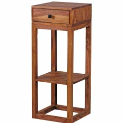 Holz Telefontisch Hoslo mit Schublade