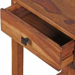 Holz Telefontisch Hoslo mit Schublade