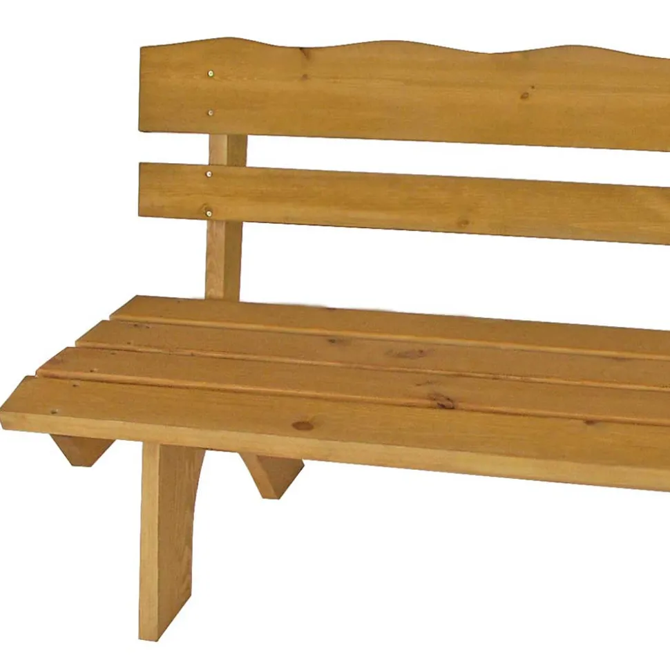 Holzbank Brixen für Garten