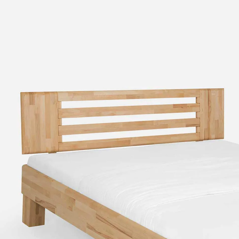 Holzbett Life in Kernbuche natur geölt