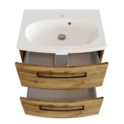 Holzdekor Badausstattung Möbel - Arazony (dreiteilig)