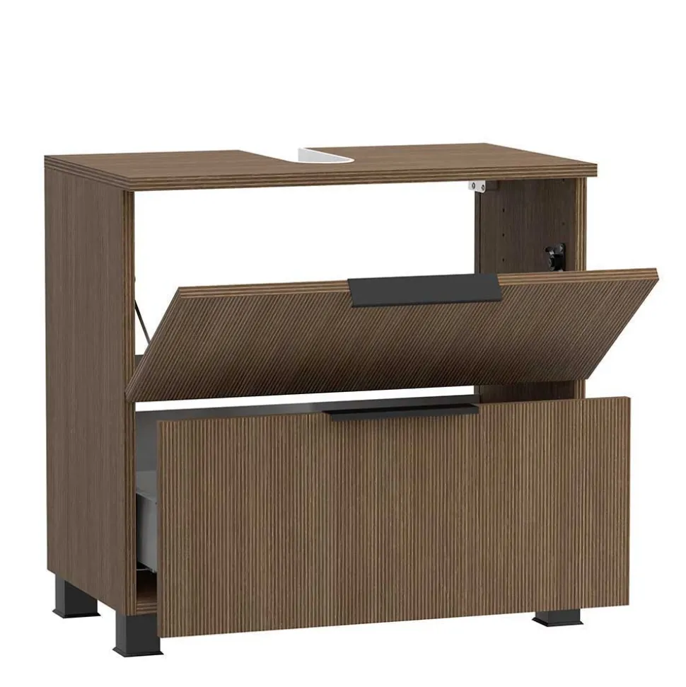 Holzdekor Badezimmer-Möbel Set - Ucaida (dreiteilig)