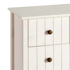 Holzkommode in Weiß gewachst - Cilao