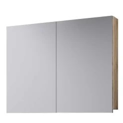 Holznachbildung Badezimmer Möbel - Caleena (vierteilig)