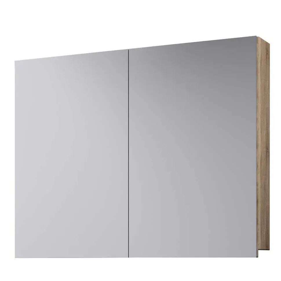 Holznachbildung Badezimmer Möbel - Caleena (vierteilig)