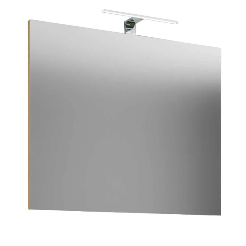 Holzoptik Badezimmer Möbel - Karin (vierteilig)