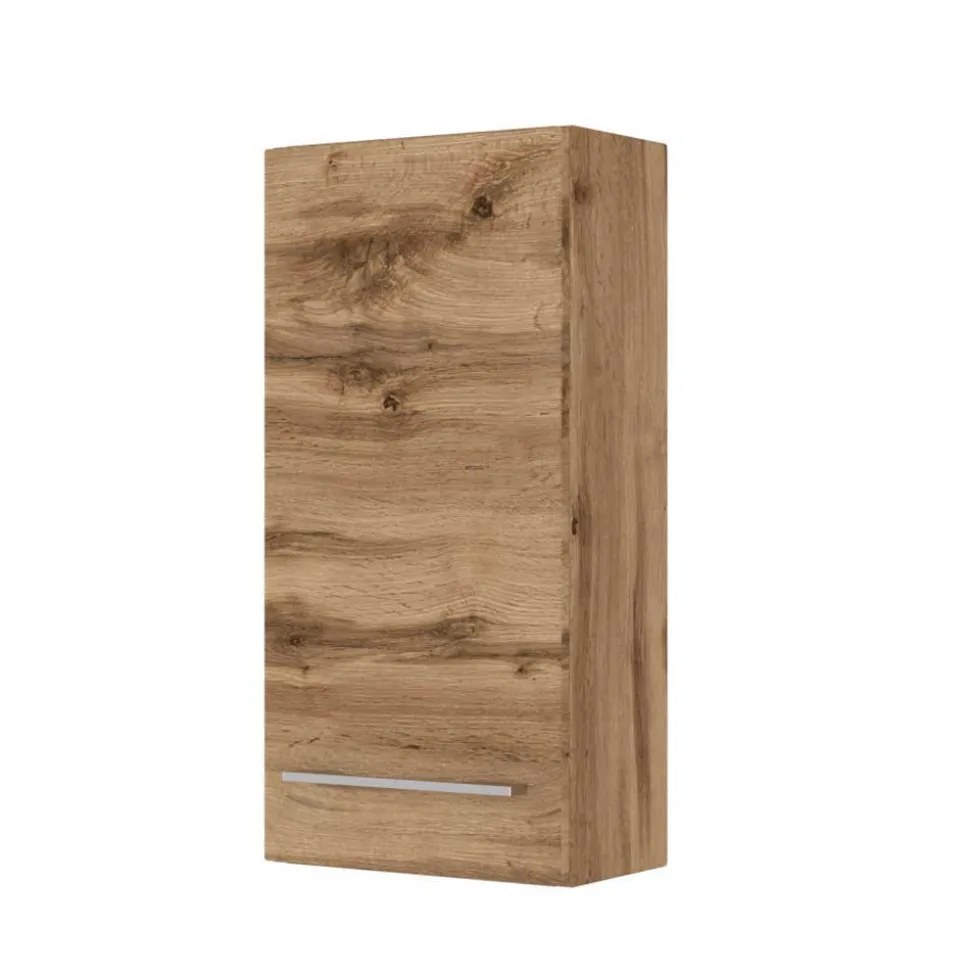 Holzoptik Badmöbel für die Wand - Userina (sechsteilig)