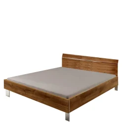 Holzoptik Bett in Plankeneiche - Dagidoyo