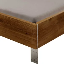 Holzoptik Bett in Plankeneiche - Dagidoyo