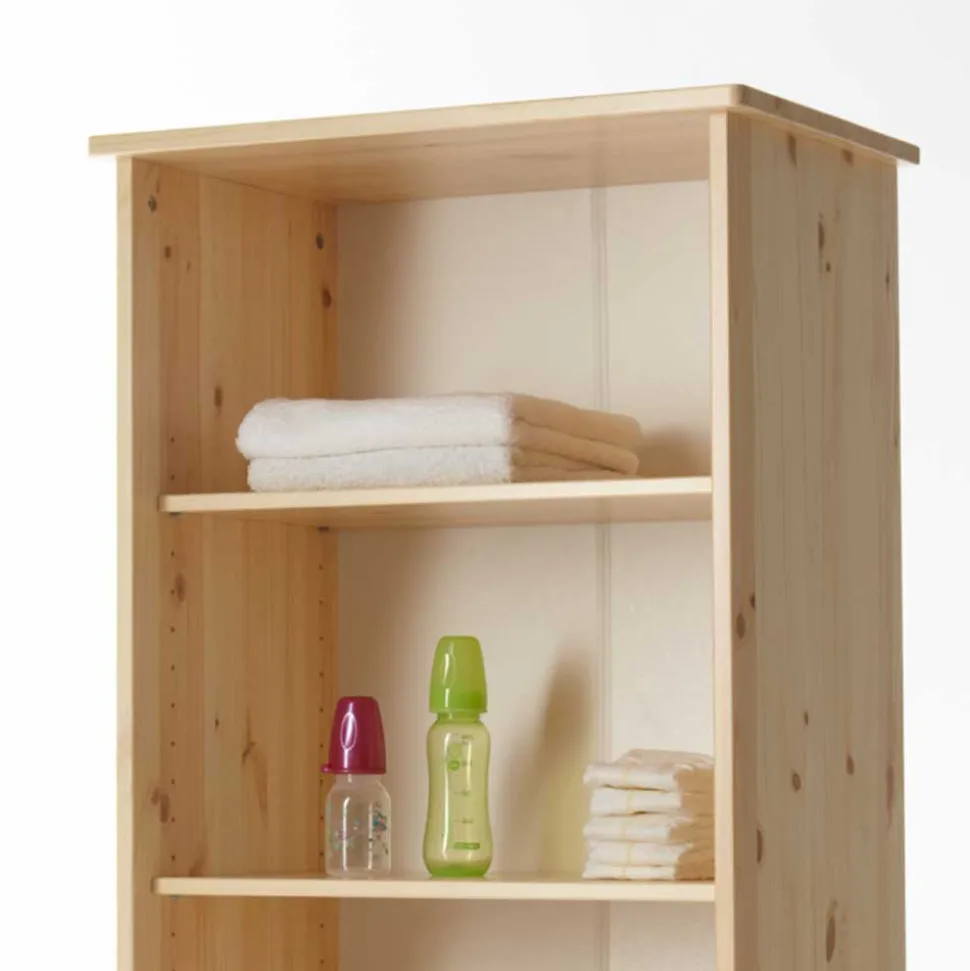 Holzregal Cilian aus Kiefer Massivholz