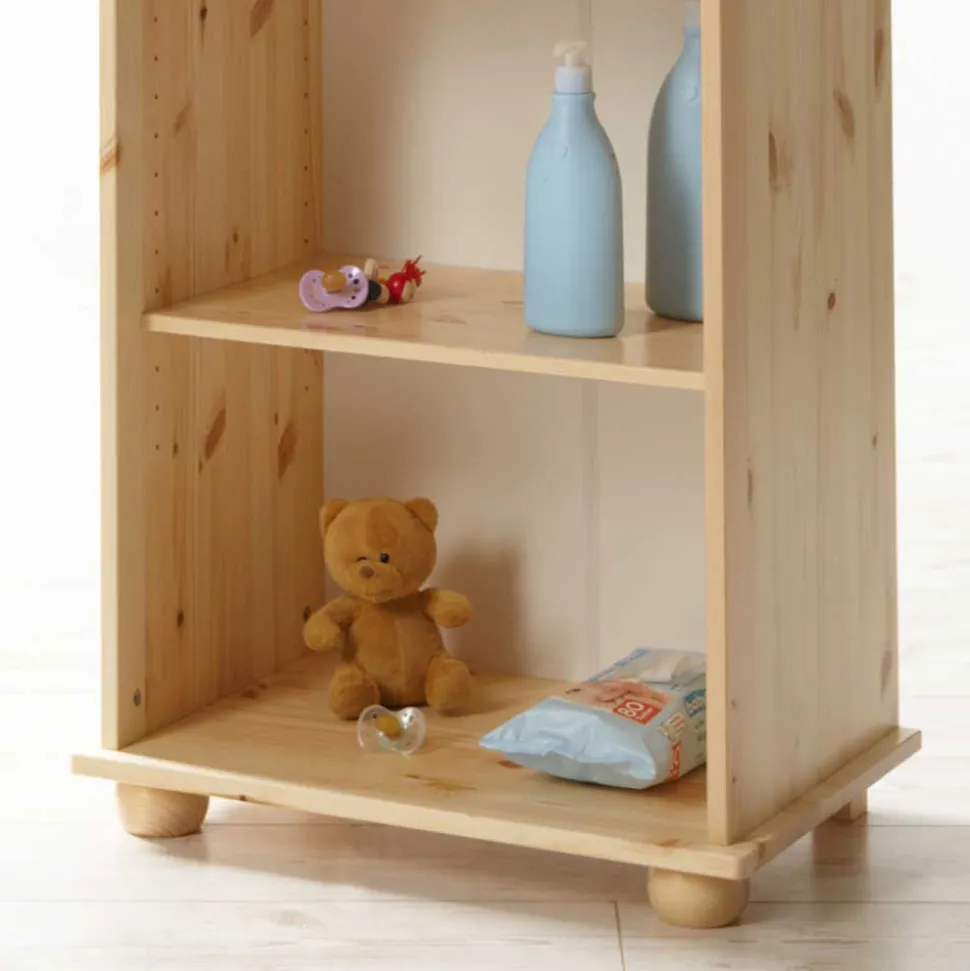 Holzregal Cilian aus Kiefer Massivholz