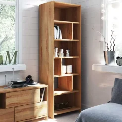 Holzregal Salomonia aus Kernbuche Massivholz